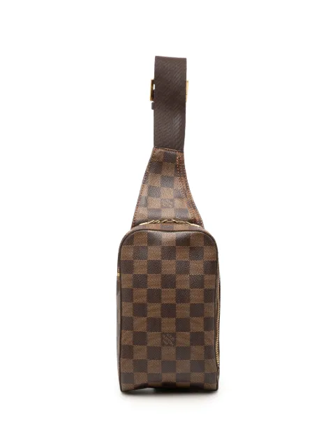 Louis Vuitton Pre-Owned 2004 Damier Ebene Geronimos crossbody bag Brown AEGC9K8YCWGO5IFG