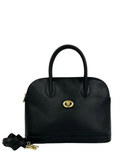 Burberry Pre-Owned 20th Century Leather satchel Black RCGM5MELBAI5DY9C