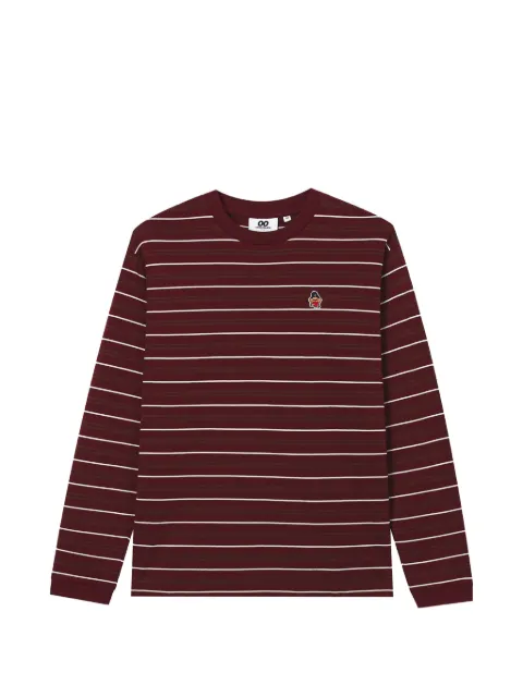 CHOCOOLATE striped long-sleeve T-shirt Red B1XLTW02184Y