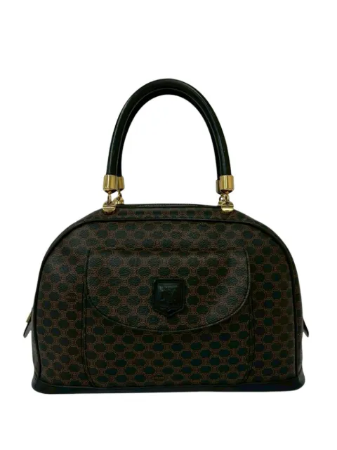 Celine Pre-Owned 1998 Macadam Coated Canvas handbag Brown 0O71P41PRSOLDL87
