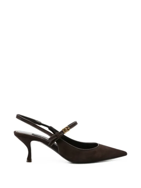 Dolce & Gabbana slingback pumps Brown CG1068AQ134