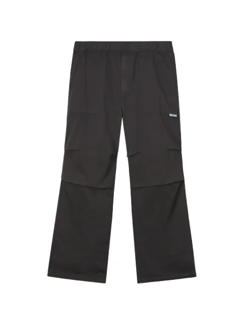 izzue panelled elasticated-waist trousers Grey IZXPTM01030X