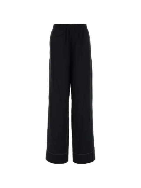 A.P.C. Lucy wide-leg trousers Blue VIAMFF08526