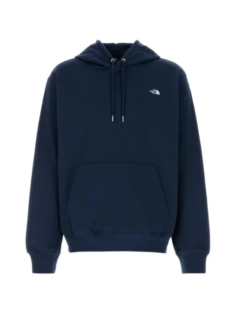 The North Face logo-print drawstring hoodie Blue NF0A8CW7
