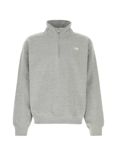 The North Face Essential Simple Dome relaxed 1/4 zip sweatshirt Grey NF0A8FD8