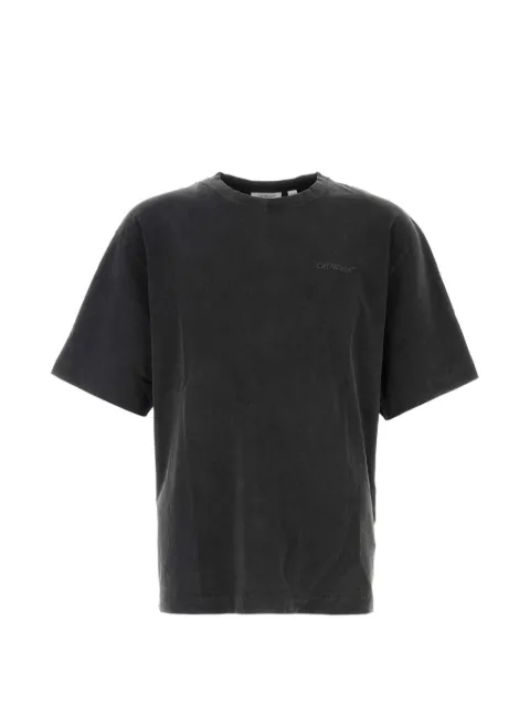 Off-White Slate cotton T-shirt Black 44MAA120F26J00W001