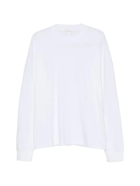 The Row crew-neck long-sleeve T-shirt White 612K788