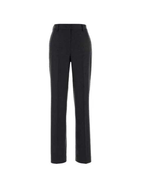 PT Torino Ambra textured trousers Grey CDVSMBZ00STDTO03