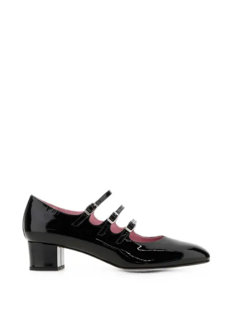 Carel Paris Black leather Kina pumps Black KINA