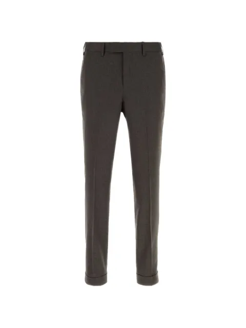 PT Torino turn-up-cuff trousers Brown COAFMAZ00CL1CM13