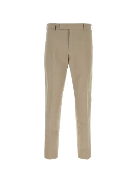 PT Torino zip-fastening tailored trousers Neutrals CORSZ1Z00FWDSD75