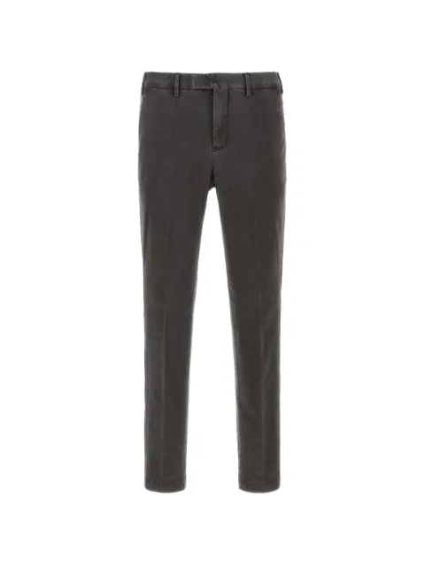 PT Torino belt-loop washed trousers Grey COALMAZ00CL1TU99