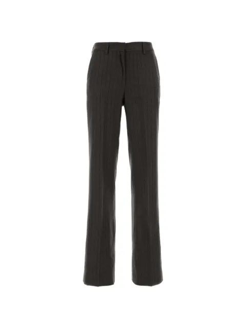 PT Torino Jodie pinstripe tailored trousers Grey CDVSJLZ00STDMA48