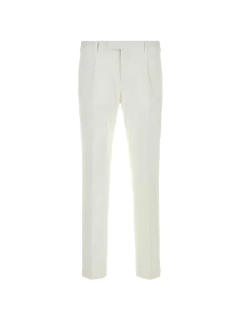PT Torino pleated tailored trousers White COATMAZA0CL1NK31