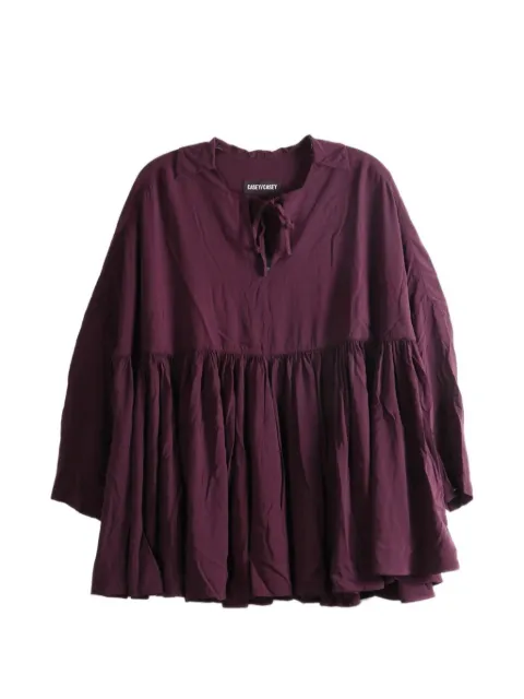 Casey Casey Halles BB tie-fastening top Red 27FH204