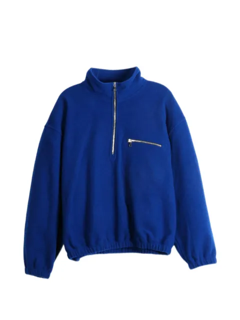 Rier zip-up fleece sweatshirt Blue NFL1INDIGOFLEECE
