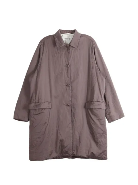 Casey Casey button-fastening flap-pocket coat Brown 27FV395