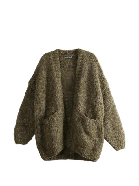 Casey Casey Elsa chunky-knit cardigan Green 27FK066