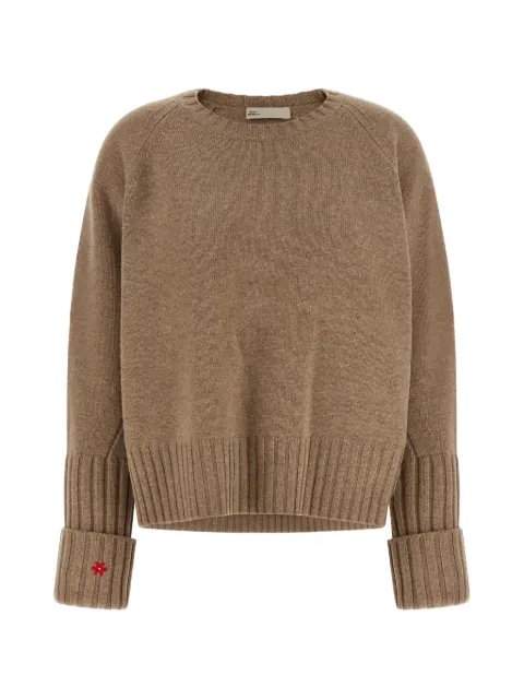 Tory Burch merino wool sweater Neutrals 171871