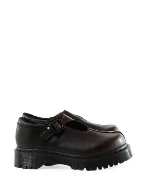Dr. Martens buckle-fastening platform loafers Brown 43163200