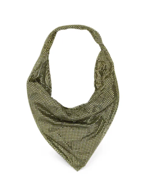 Benedetta Bruzziches Ursula rhinestone-mesh shoulder bag Green 0008179ELIXIR