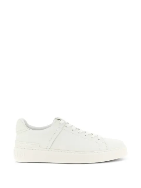 Balmain B-Court smooth leather trainers White HM1VI288LVTR