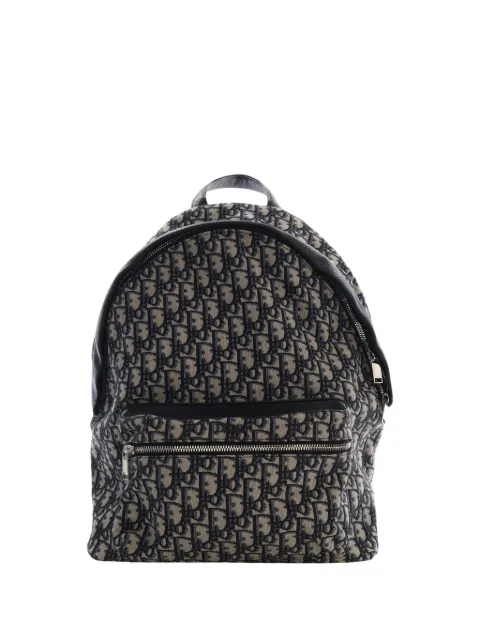 Christian Dior Pre-Owned 2020 Oblique Canvas Rider backpack Blue CLFELUGC8DC0ZJC2