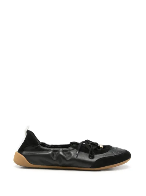 Chloé Kick lace-up ballet flats Black CH26U19SVQ001