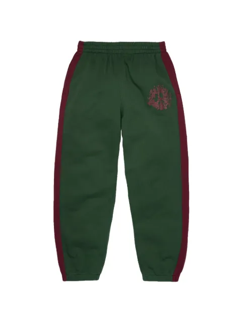 Denim Tears Denim U panelled track pants Green DT909
