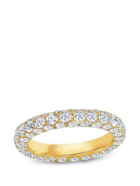 graziela diamond three-sided band ring Gold WBR1004000DY