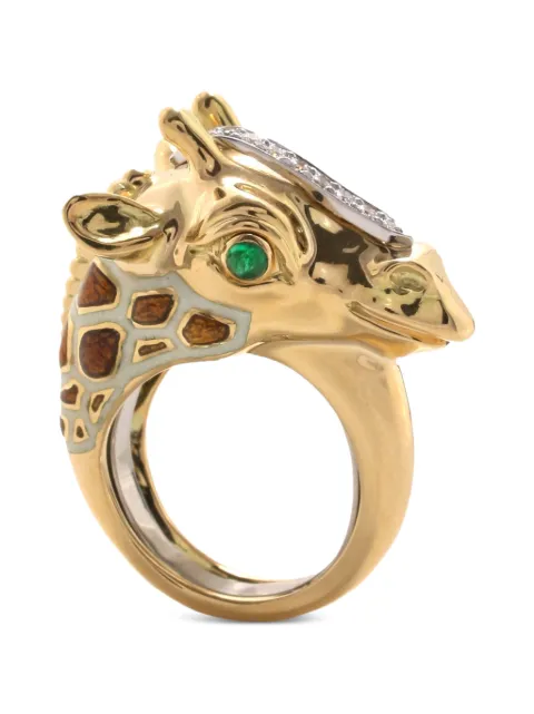 David Webb emerald and diamond ring Gold QS13331583RXYNEX