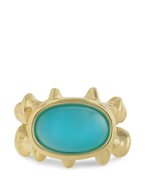 VRAM Chrona II chrysocolla ring Gold VCR0596