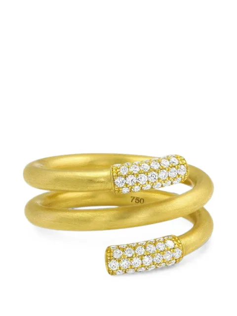 Leigh Maxwell Amani diamond ring Gold LMR094