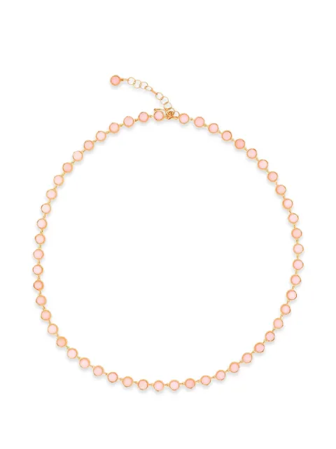Irene Neuwirth small Classic Link pink-opal necklace Pink N138PI18RG