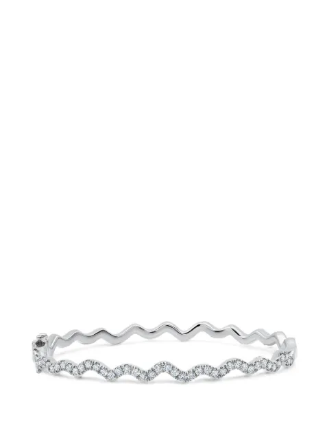 graziela Rio diamond bangle bracelet Silver AMB100