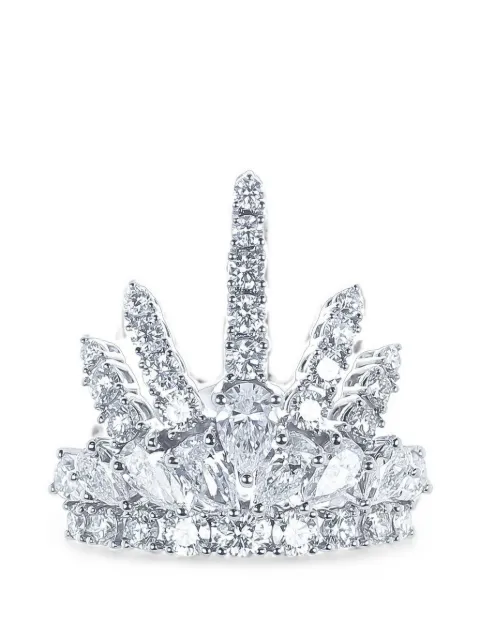 Yeprem Y-Not diamond ring Silver RI3139