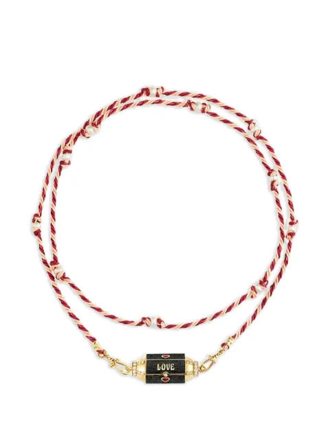 Marie Lichtenberg Love Is Blind diamond and ruby necklace Gold ML00786