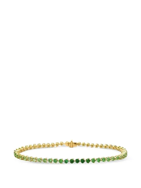 Lisa Nik tsavorite graduated bracelet Gold TSRBBRY385