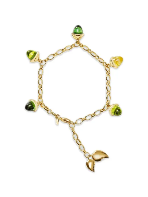 TAMARA COMOLLI Mikado Flamenco multi-stone charm bracelet Gold BMFLCHRFYG