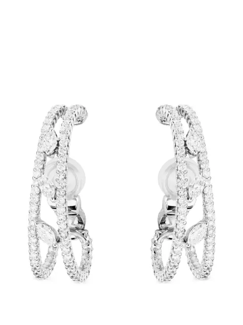 Yeprem diamond hoop earrings Silver EA2095