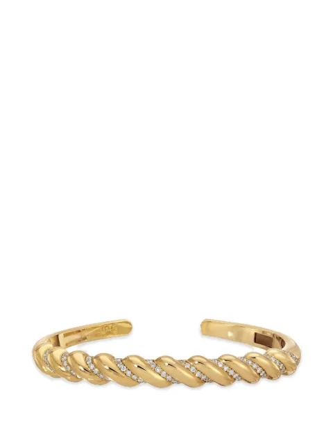 Jenna Blake 70s diamond bracelet Gold JBB0072G