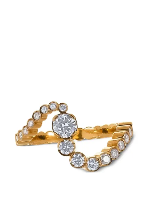 Sophie Bille Brahe Ocean Ensemble diamond ring Gold RI47OEDWH52