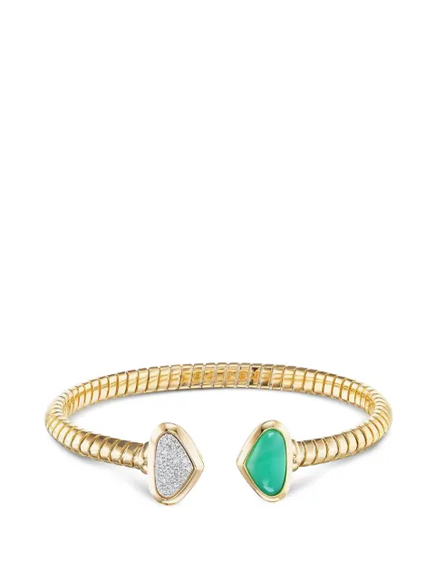 MARINA B Trisolina chrysoprase and diamond bracelet Gold BRTM07YDCHM