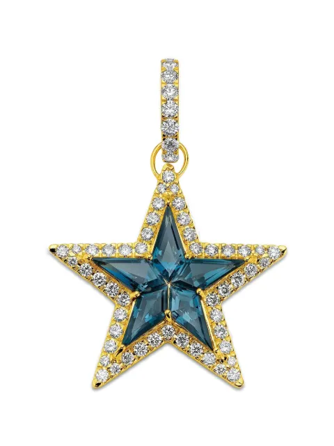 BUDDHA MAMA embellish star pendant Gold 4126PBT