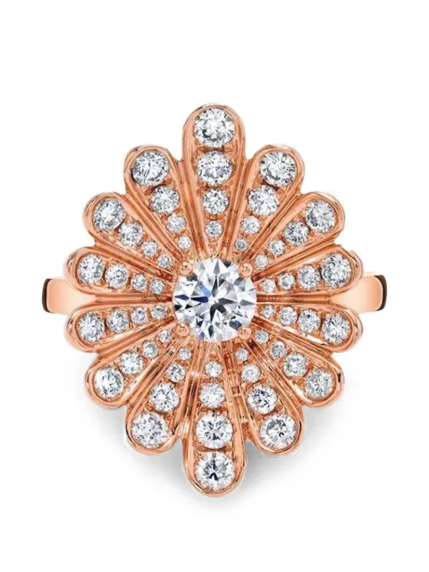 Anita Ko Water Lily diamond ring Pink AKDWLILYRG