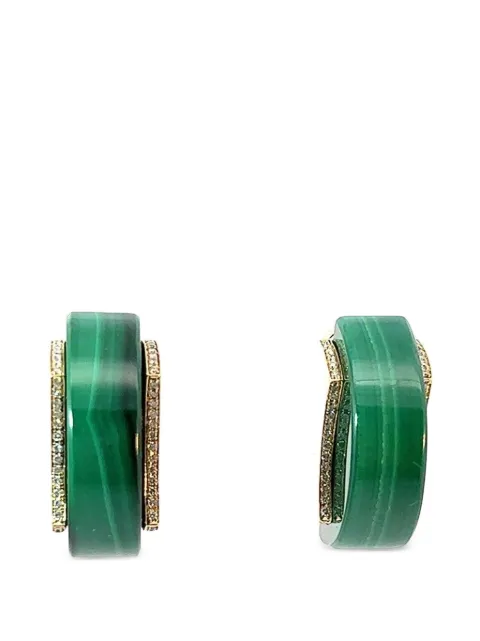 ALETTO BROTHERS Luna diamond earrings Gold E00389