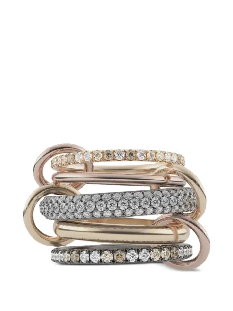 Spinelli Kilcollin Leo MX five link ring Gold G5LEOMX
