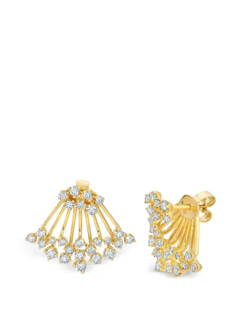 graziela Açaí diamond earrings Gold AME217