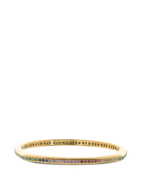 FULLORD Belt Ghost rainbow-sapphire bracelet Gold 150038YRBW