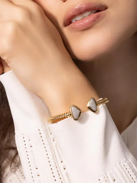 MARINA B Trisolina Castanga diamond bracelet Gold BRTM11YDM
